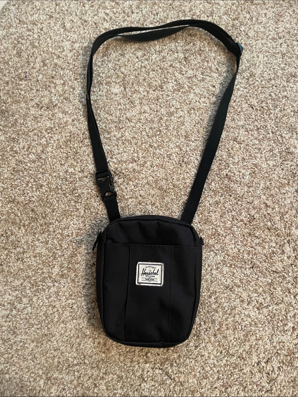 Herschel Supply Company Black Compact Shoulder Bag